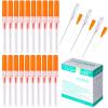 100pcs Catheter Piercing Needles, Body Piercing Needle IV Catheter Needles 14G Disposable Sterile Ear Nose Piercing Needle Stainless Steel Hollow Needles for Lip Tongue Belly Navel view 1