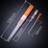 100pcs Catheter Piercing Needles, Body Piercing Needle IV Catheter Needles 14G Disposable Sterile Ear Nose Piercing Needle Stainless Steel Hollow Needles for Lip Tongue Belly Navel view 2