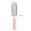 ARTIBETTER Stainless Steel Foot File Callus Remover Pedicure Tool with Ergonomic Handle for Dead Skin Removal and Smooth Feet Care view 2