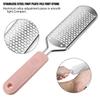 ARTIBETTER Stainless Steel Foot File Callus Remover Pedicure Tool with Ergonomic Handle for Dead Skin Removal and Smooth Feet Care view 4