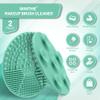 MINTHE Makeup Brush Cleaner Mat | 2 Pack | Silicone Make up Cleaning Pad view 2