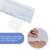 100Pcs Disposable Body Piercing Aftercare Swabs - Individually Wrapped Cotton Swabsticks Helps Cleaning, Ear Nose Belly Button Body Piercing Cleaner view 2