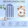 100Pcs Disposable Body Piercing Aftercare Swabs - Individually Wrapped Cotton Swabsticks Helps Cleaning, Ear Nose Belly Button Body Piercing Cleaner view 4
