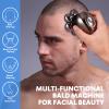 Beaupretty Beard Kit for Men Electric Shaver Razor Face and Head Trimmer Hair Removal Machine Nose Hair Trimmer Portable Rustproof Stainless Steel view 2