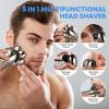 Beaupretty Beard Kit for Men Electric Shaver Razor Face and Head Trimmer Hair Removal Machine Nose Hair Trimmer Portable Rustproof Stainless Steel view 4