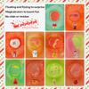 20-Pack Bath Balls with Surprises, Twenty Christmas Toys Inside, Natural Handmade Bubble Ball Set view 2
