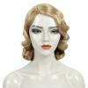 H&Bwig short 20s Wave Natural Wigs 1920s Hair for Women Daily Costume PartyBlonde view 2