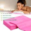 31" x 71" Disposable Bed Sheets for Massage Table Waterproof Massage Table Sheet Soft Non Woven Fabric SPA Bed Cover Breathable for Massage Beauty Tattoos 50PCS (Pink) view 2