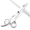 5.5/6-inch professional hair clipper set with sharp scissors, easy to trim, suitable for barbers, hair salons, and more. (5.5 inch-3pc) view 4