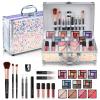Color Nymph Makeup Kit For Women, Girls Makeup Set For Teens Professional Make Up Kits With Travel Case Full Cosmetics Kit w/ 35 Colors Eyeshadows Lipstick Blush Brushes Lipgloss Mascara view 1