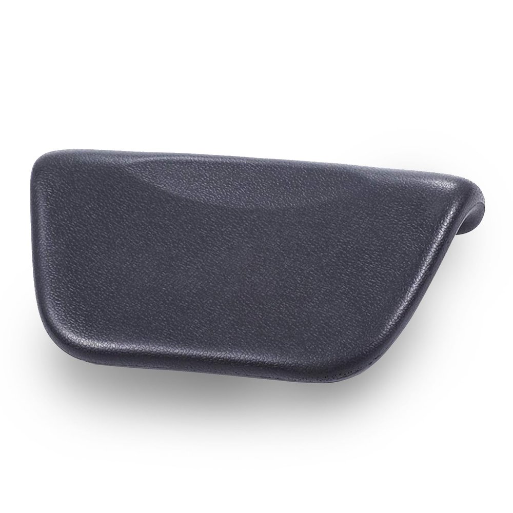 Bathtub Accessories,Bath Tub Pillow Headrest-for Relaxation and Comfort, Premium PU Leather&Anti-Slip,Ideal for Home Spa and Long Soaks,Tub Pillow for Bath(Black)