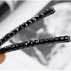 2pcs Rhinestone Barrettes for Women, Black Crystal Diamond Bobby Pin,Clip Bangs,Buling Hair Pin, Hairpin,Metal Hair Clip Sparkly Hair Decoration view 2