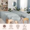 Oudain 6 Set Microfiber Massage Table Sheets Each Set Includes Massage Table Covers, Fitted Sheets, Face Cradle Covers (Light Gray) view 4