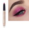 Cream Eyeshadow Stick, Shimmer Eye Shadow Stick Waterproof Eyeshadow Pencil Long Lasting Eye Brightener Highlighter Stick Crayon Glitter Eyeshadow Sticks for Women Eyes Makeup Easy to Wear (#6) view 1