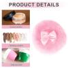 4Pcs Large Fluffy Powder Puff, White Powder Puff, Powder Puffs for Face powder, Ultra Soft Body Powder Puff, Soft Face Body Powder Puff, Washable Reusable Makeup Puffs(White/Pink) view 3