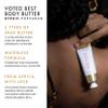 54 Thrones Mini African Beauty Shea Butter, Intensive Dry Skin Support, Moisturizing Body Butter for Women, Moisturizing Body Balm and Cream, Locks in Moisture, Kenyan Hibiscus + Moroccan Rose, 1 oz view 4
