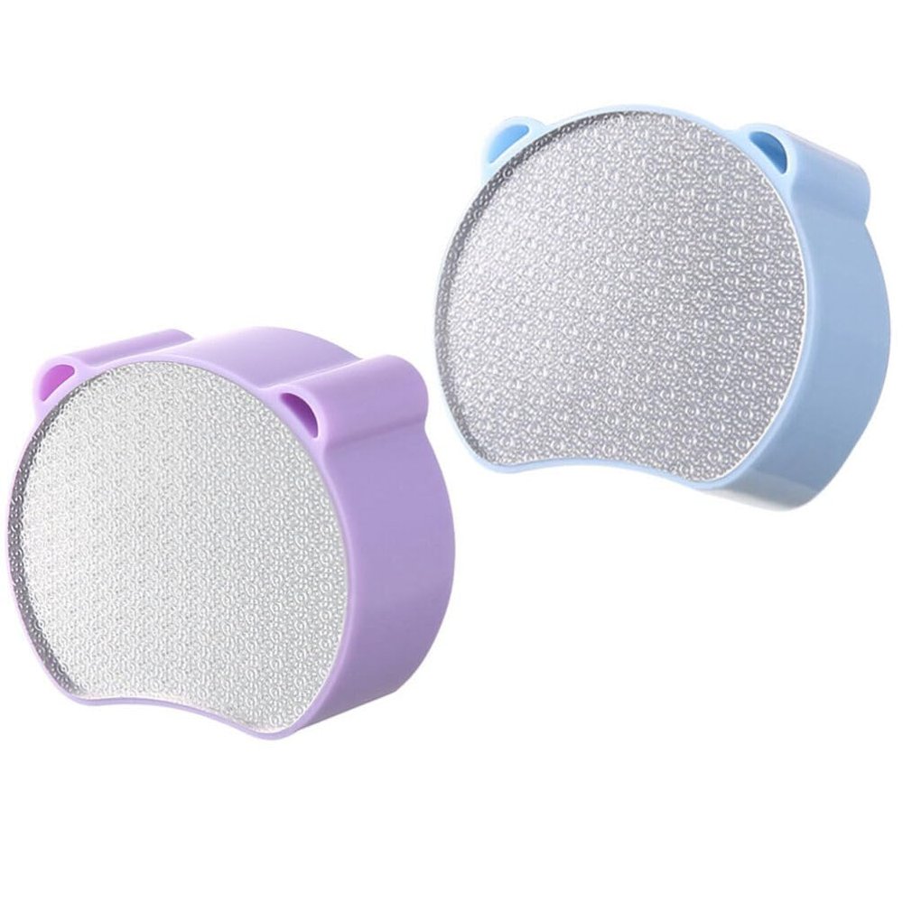Beaupretty 2pcs Reusable Hair Eraser for Women Dual-Sided Exfoliation and Hair Removal Tool Handheld Design for Smooth for Legs and Feet Cute Bear Style