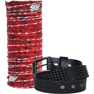 Lowlife Shrink in Matt Black & Barbed Buff Gift Set [Multi], Multi, 36" - 38" Waist (L)