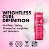 Umberto Giannini Curl Foam 7 fl Oz - Anti-Frizz Hair Styling Curl Mousse for 2a-4c Curly, Wavy & Coily Hair - Vegan & Cruelty-Free view 3