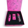 TPOB Slime 2 Candy Pink Clipper Trimmer Shaver Set Barber Hair Clippers in Matte Pink with Taper Blade view 2