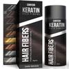 CONFIERR Keratin Hair Fibers for Men & Women - Fill In Fine or Thinning Hair, Instantly Thicker, Fuller Looking Hair (Dark Brown 30g) view 1