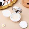 Beaupretty Empty Powder Puff Box Plastic Small Refillable Compact Travel-size Body Powder Container for Women view 3
