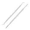 2pcs Stainless Steel Ingrown Toenail Tools | Dual Ends Nail File Cleaner Prevent Ingrown Nail Clean and Polish Nails view 2