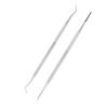 2pcs Stainless Steel Ingrown Toenail Tools | Dual Ends Nail File Cleaner Prevent Ingrown Nail Clean and Polish Nails view 3