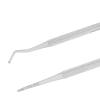 2pcs Stainless Steel Ingrown Toenail Tools | Dual Ends Nail File Cleaner Prevent Ingrown Nail Clean and Polish Nails view 4