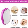 Crystal Hair Eraser for Women and Men,Reusable Crystal Hair Remover Device, Magic Painless Exfoliation Hair Removal Tool,Magic Hair Eraser for Back Arms Legs, (Rose Gold) view 2