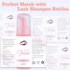 50PCS Lash Shampoo Label Stickers for Bottle, Lash Extension Stickers for Foam Pump Bottle Lash Bath Wash Label Personalised Stickers (E) view 3