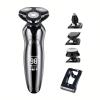 Head Shavers for Bald Men, 4 IN 1 Electric Shaver For Men 4D Electric Beard Trimmer USB Rechargeable Professional Hair Trimmer Hair Cutter Adult Razor For Men view 1