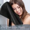 Newwiee 100 Pieces Large Black Microfiber Salon Towels Bulk 16 x 27 Inch Absorbent Hair Drying Towels Bleach Proof Hand Towels Salon Towels Set for Gym Bath Spa Shaving Shampoo Home view 4