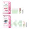 Beauty7 Wax Strips Kit, 2 SETS IN ONE PACKAGE. Eyebrow & Lip Facial Hair Removal with Pearl Powder Essential Oil for All Skin Types Women view 2