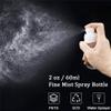 2 Pack Fine Mist Spray Bottles TSA Approved 2oz Travel Size Refillable Cosmetic Leak Proof Spray Bottle for Hair Perfumes Skincare Water Face Sprayer view 2