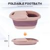 Beaupretty 1pc Foot Soak Bucket Portable Foot Bath Basin for Home Use Easy Storage view 2
