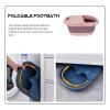 Beaupretty 1pc Foot Soak Bucket Portable Foot Bath Basin for Home Use Easy Storage view 4