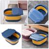 Beaupretty 1pc Foldable Foot Bath Bucket Acupressure Points Portable Foot Basin for Soaking Design for Home Use for Relaxation and Circulation view 3