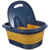 Beaupretty 1pc Portable Folding Foot Soak Basin for Home and Travel Multi-use Foot Bath Tub for Relaxation and Circulation and Space-Saving Design Hippopotamus view 1