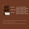 Toiletry Bag for Men or Women, Full Grain Leather Handcrafted Dopp Kit, Vintage Travel Leather Toiletry Travel Pouch, Large Cosmetic Bathroom Travel Shaving Bag, Fully Lined with Cotton Fabric view 3