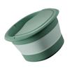Beaupretty 1Pc Footbath Soak Foot Bucket Multi- functional Foot spa silicone shower bath folding bucket Foot Bath Basin Folding Water Basin foot soak travel bathtub tpr feet view 1
