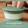 Beaupretty 1Pc Footbath Soak Foot Bucket Multi- functional Foot spa silicone shower bath folding bucket Foot Bath Basin Folding Water Basin foot soak travel bathtub tpr feet view 4