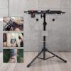Salon Barbershop Workbench Adjustable Hairdressing Equipment Tools Instrument Holder Service Tray Table Work Station Stand for Ta-tt-oo Be-au-ty, 24.01-42.12in Height view 2