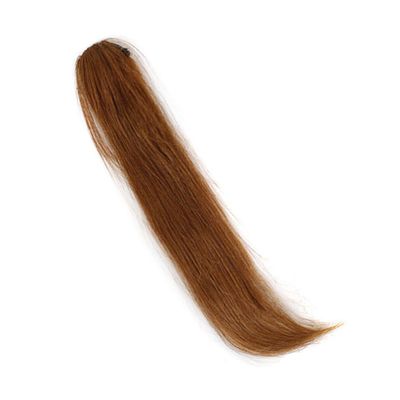25-35CM Natural Invisible False Hair Extensions Clip In The Front Side Bangs For Woman With Fake Fringe Hairpiece Bangs