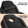 Artist hand Hydraulic Facial Table Tattoo Chair Massage Bed Adjustable Professional for Esthetician Beauty Spa Lash Bed for Eyelash Extensions Salon Equipment Barber Chair Salon Chair (Black) view 3