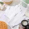 Ramede 30 Pair Exfoliating Glove Double Sided Exfoliating Bath Gloves Pack Nylon Colorful Shower for Men Women Beauty Spa Massage Shower Deep Clean Body Skin Bathing Scrubber Disposable(White) view 4