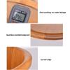 ENWIND Foot Bath Spa FootbathCedar Solid Wood Foot Bath Barrel, Foot Tub for Soaking Feet and Delicate Pedicure Barrels with Lid view 3