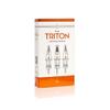 Peak Triton Tattoo Cartridge Needles #10 (0.30mm) 3 Bugpin Super Tight Liner Extra Long Taper (7.5mm), Professional Premium Tattooing Supplies, Box 0f 20 view 1