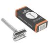 GENTS Long Handle Classic Double Edge Safety Razor - Butterfly Open Razor 10 Stainless Steel Double Edge Blade Refills - Close, Clean Shaving Razor for Men view 3