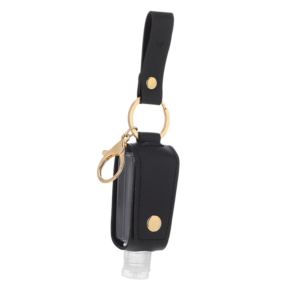 PACKOVE 1set Portable Keychain Hand Bottle Holder Refillable Travel Case for Soap Lotion Essential Oils for Outdoor Activities Camping and Daily Use